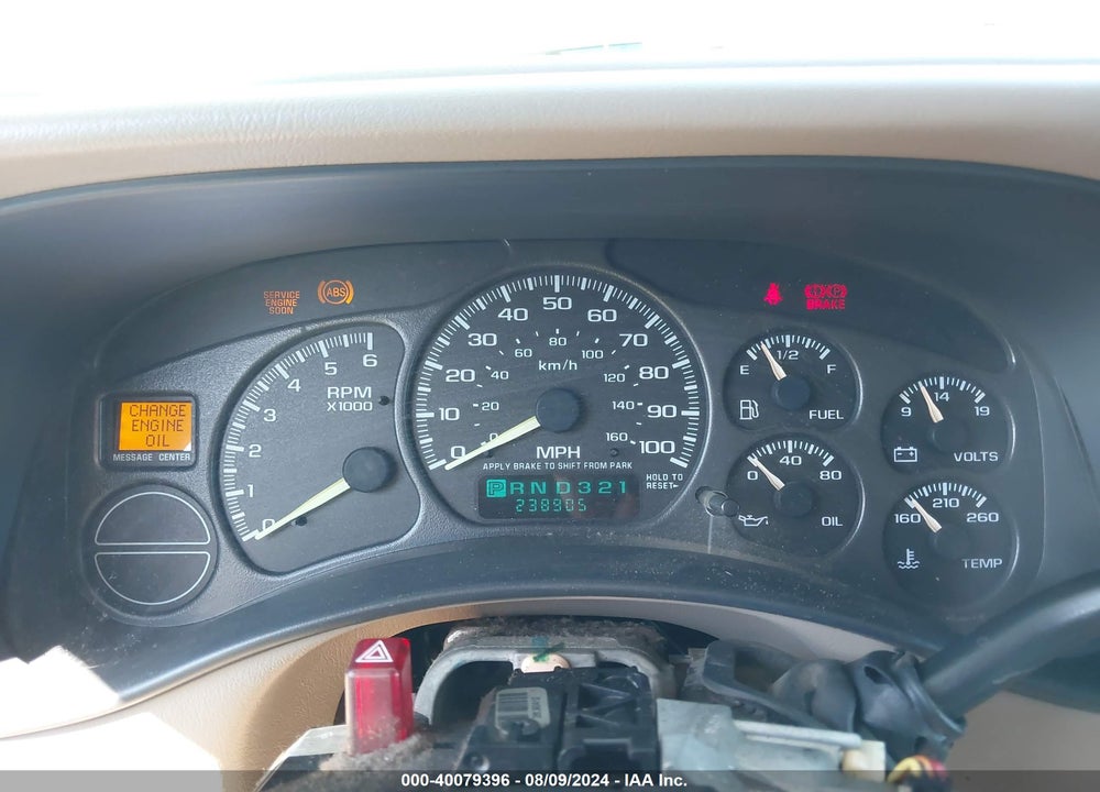 2001 CHEVROLET TAHOE LS VIN: 1GNEK13T71J183217