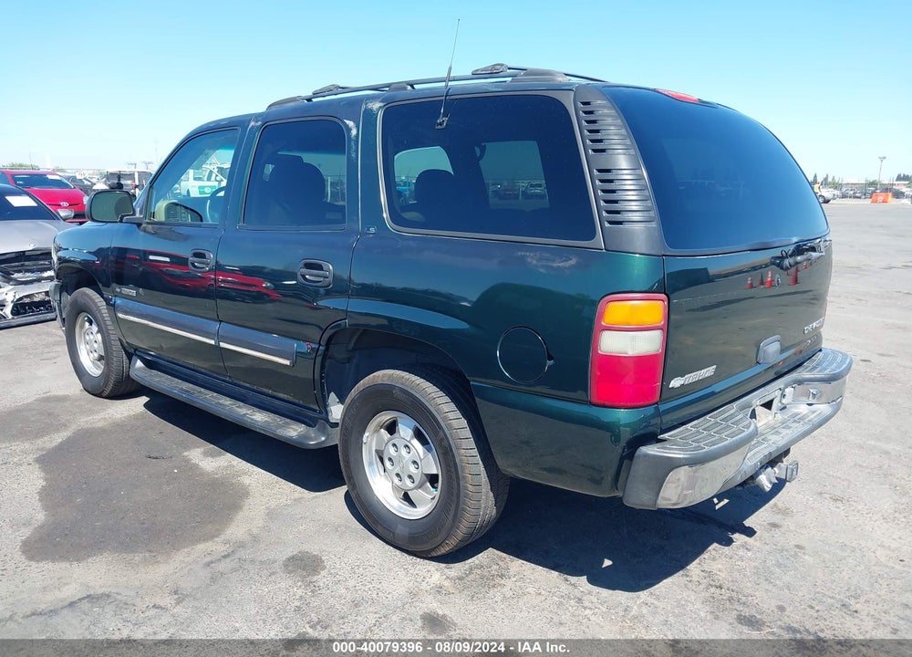 2001 CHEVROLET TAHOE LS VIN: 1GNEK13T71J183217