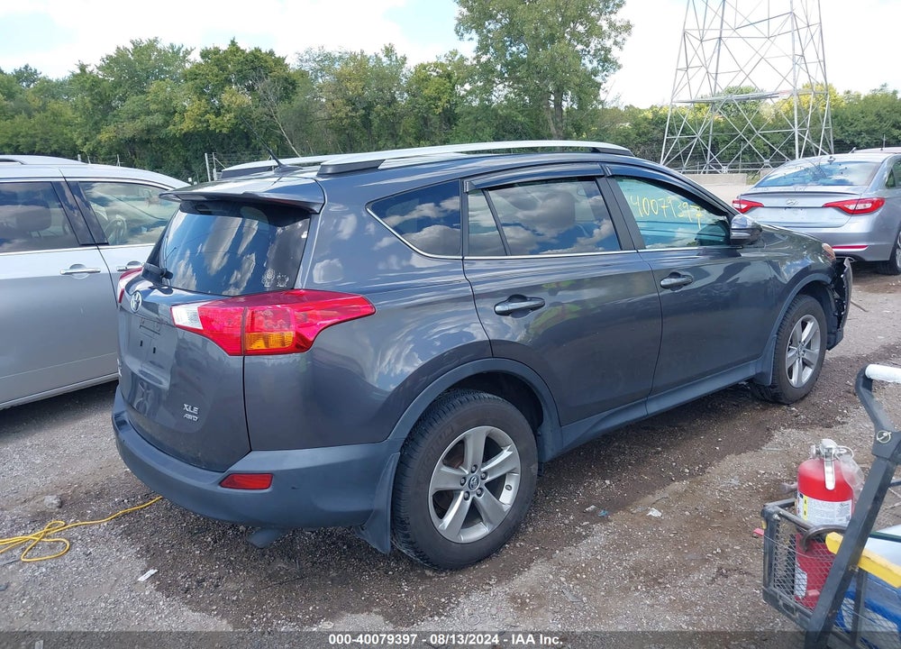 2015 TOYOTA RAV4 XLE VIN: 2T3RFREV5FW309885