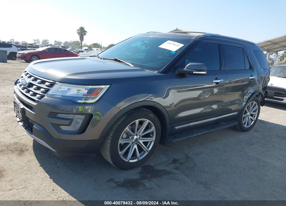 2017 FORD EXPLORER LIMITED VIN: 1FM5K7F88HGE41900