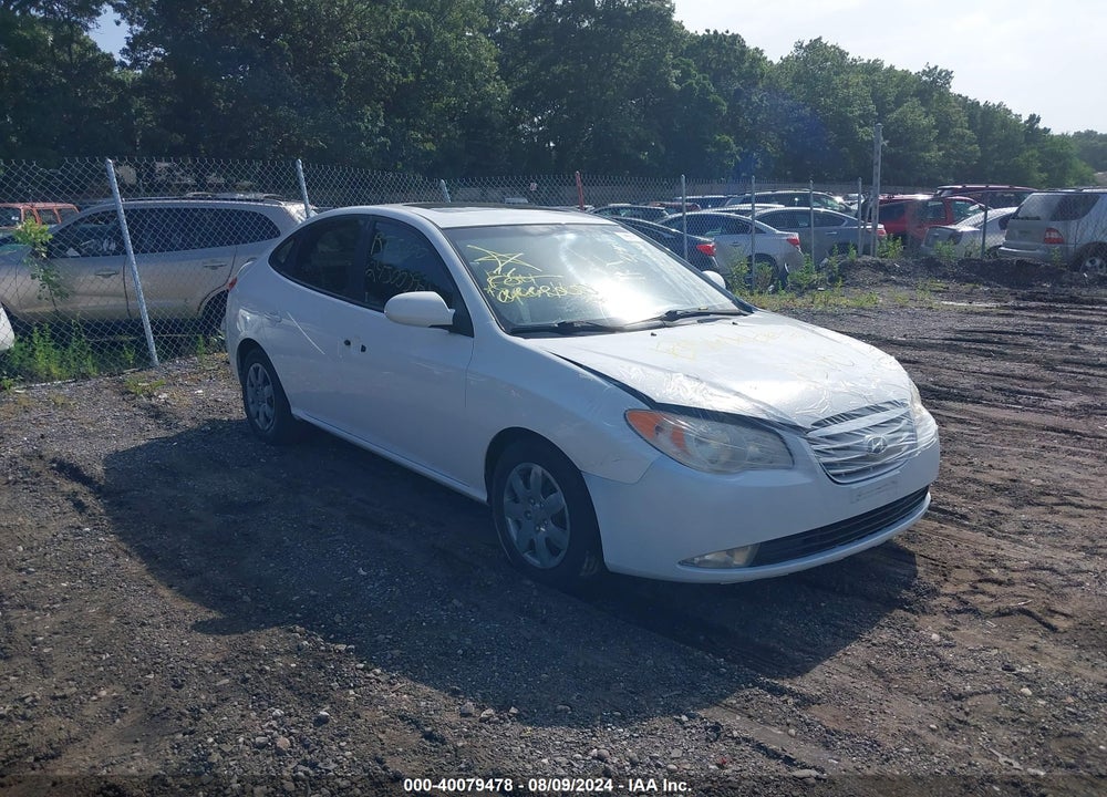2007 HYUNDAI ELANTRA GLS/LIMITED/SE VIN: KMHDU46D27U144526