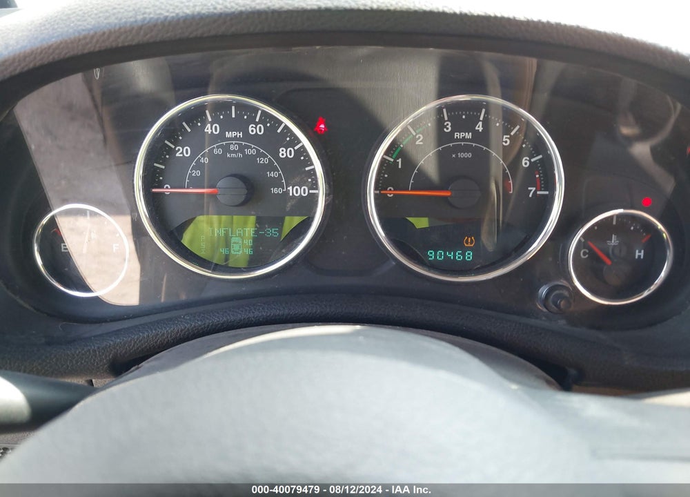 2013 JEEP WRANGLER SPORT VIN: 1C4AJWAG7DL673369