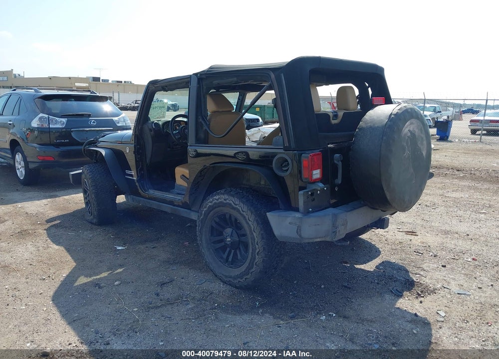2013 JEEP WRANGLER SPORT VIN: 1C4AJWAG7DL673369