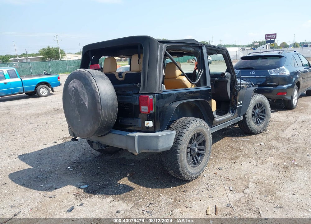 2013 JEEP WRANGLER SPORT VIN: 1C4AJWAG7DL673369