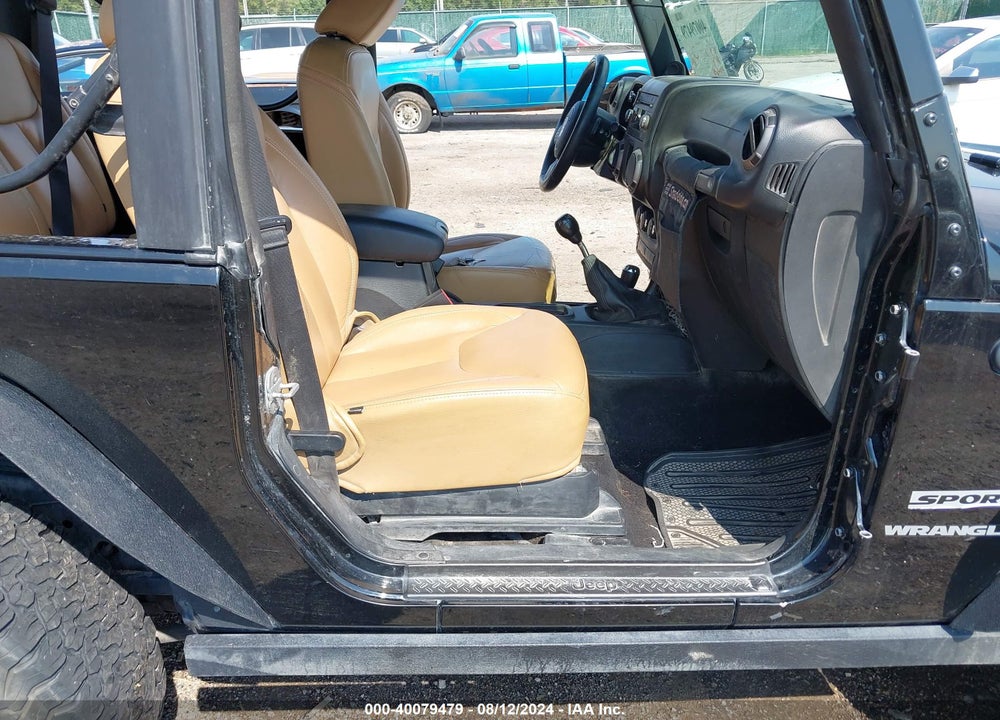 2013 JEEP WRANGLER SPORT VIN: 1C4AJWAG7DL673369