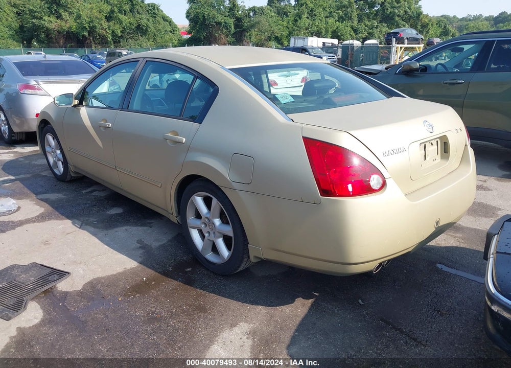 2004 NISSAN MAXIMA 3.5 SE VIN: 1N4BA41E34C886672