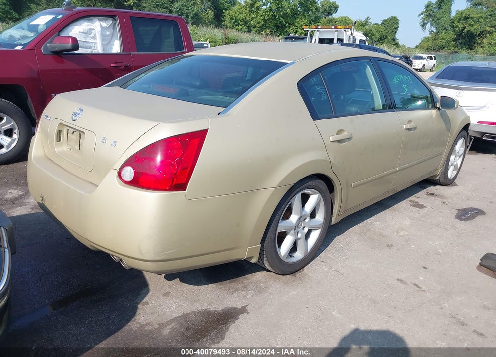 2004 NISSAN MAXIMA 3.5 SE VIN: 1N4BA41E34C886672