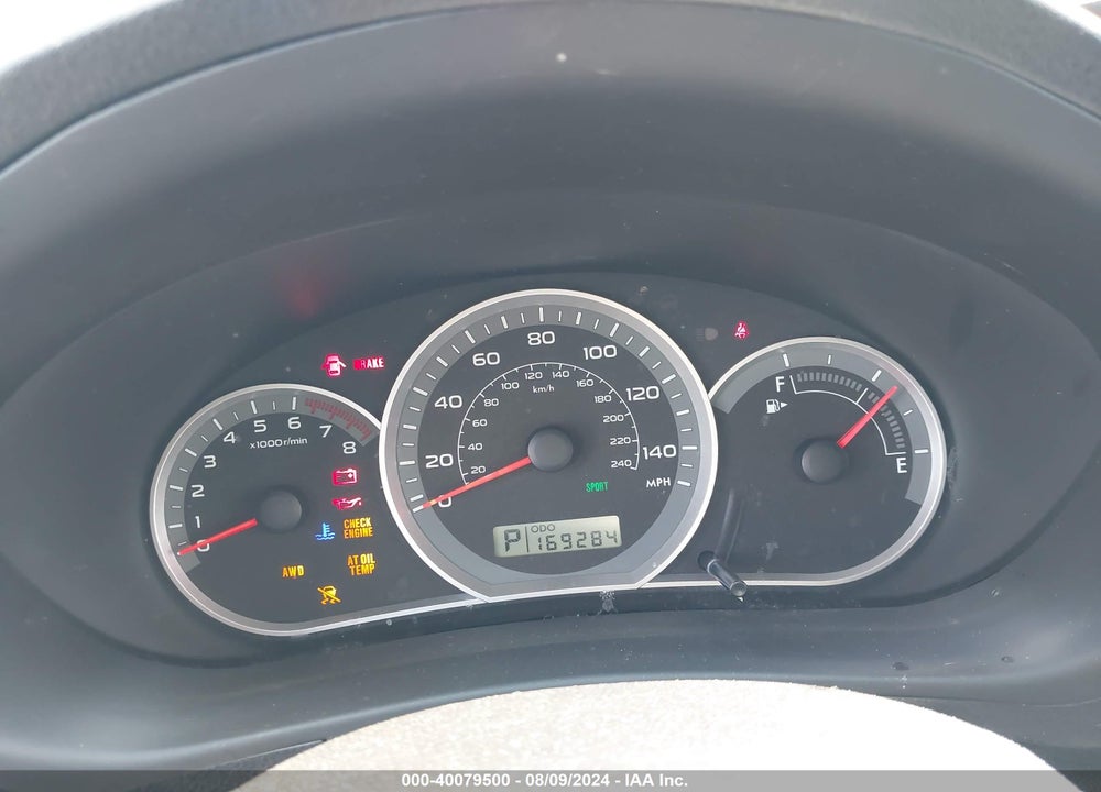 2010 SUBARU IMPREZA OUTBACK SPORT VIN: JF1GH6D61AH826101
