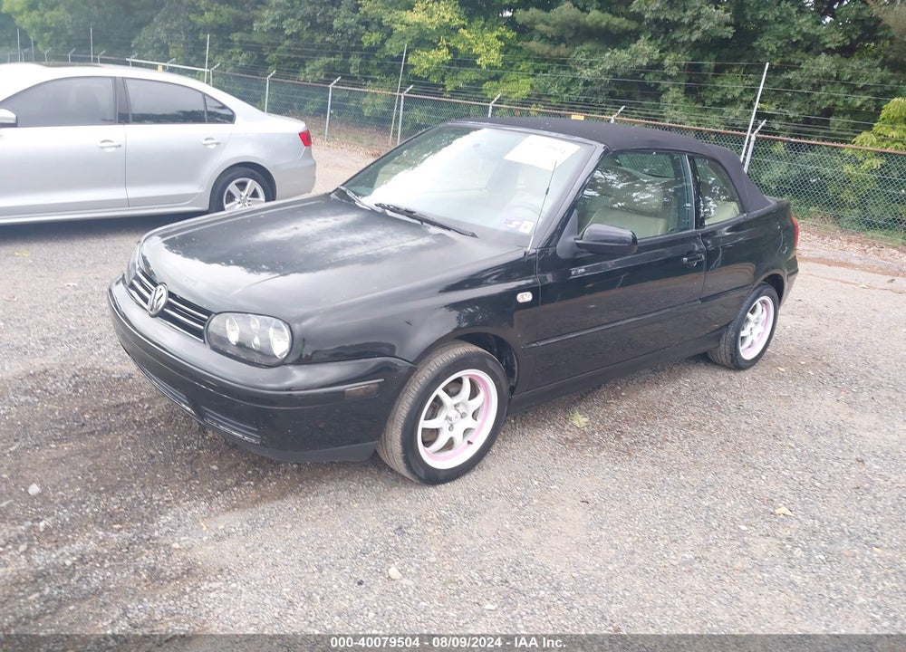 2002 VOLKSWAGEN CABRIO GLX VIN: 3VWDC21V62M811510