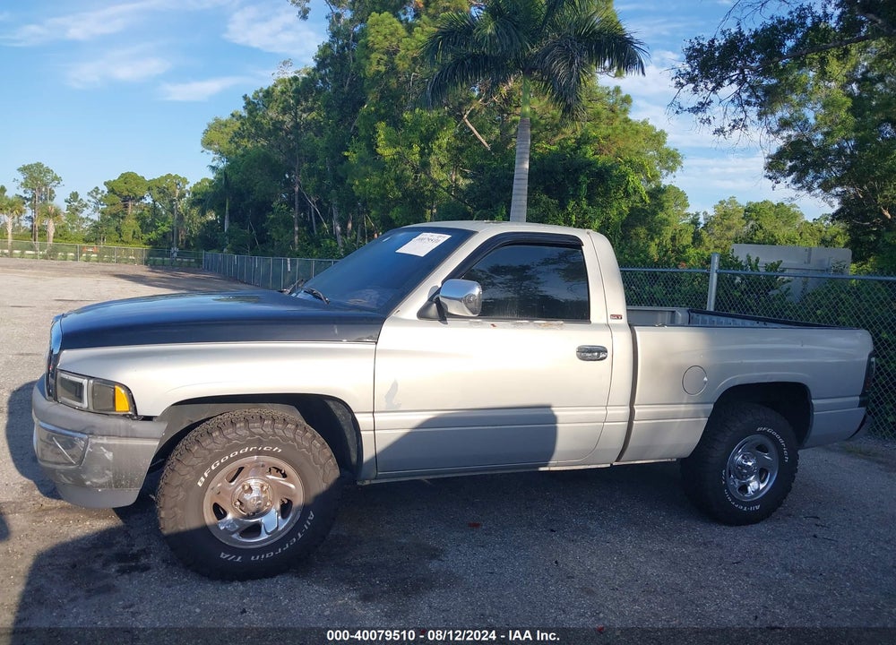 1995 DODGE RAM 1500 VIN: 1B7HC16Y6SS262500