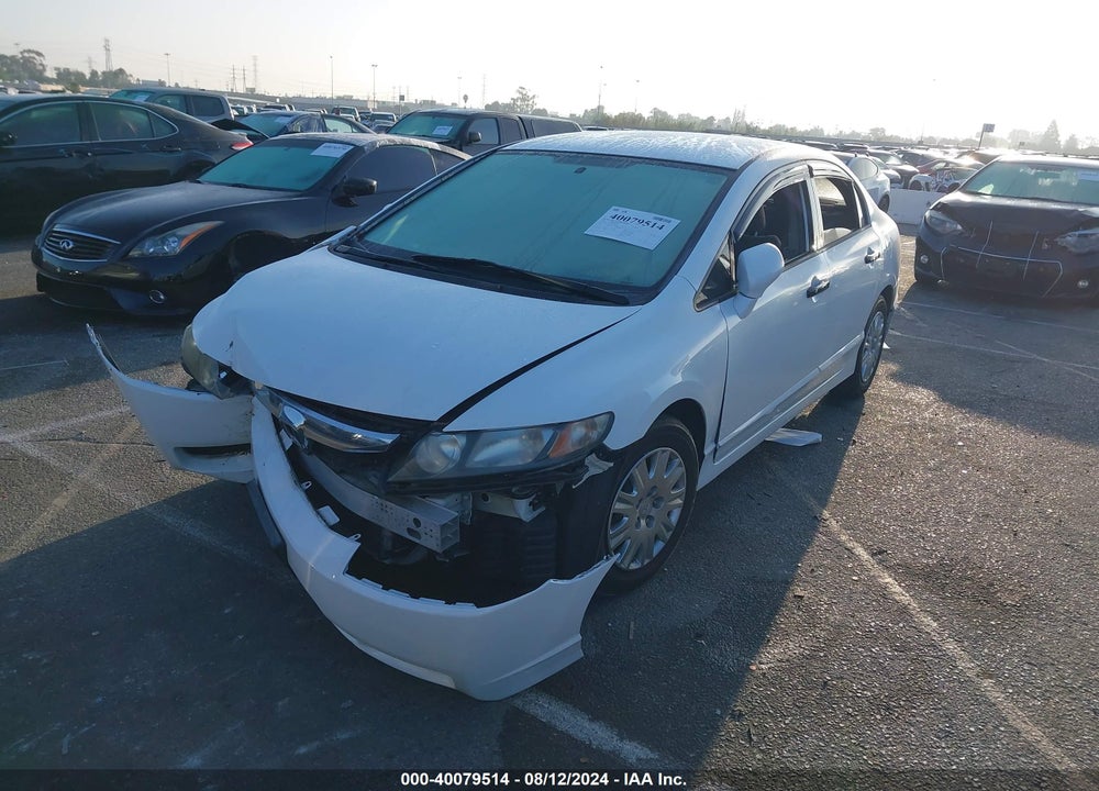 2010 HONDA CIVIC VP VIN: 19XFA1F36AE056354