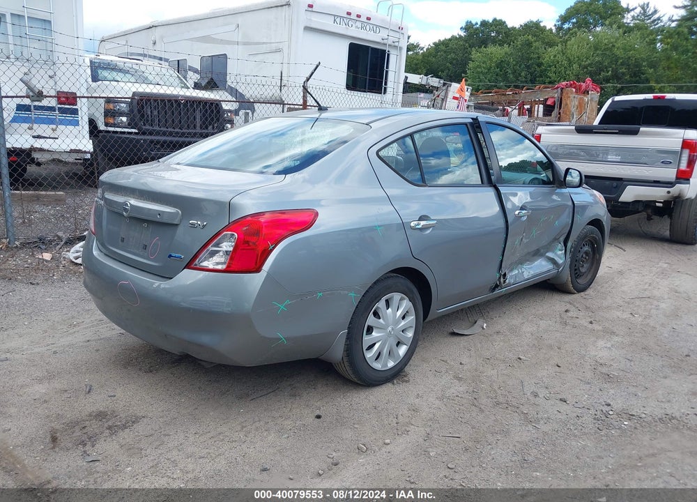 2012 NISSAN VERSA 1.6 SV VIN: 3N1CN7AP8CL922318