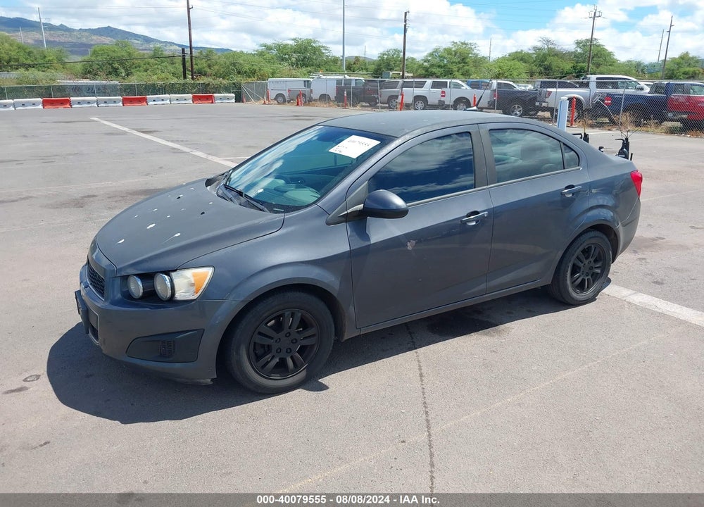 2012 CHEVROLET SONIC 2LS VIN: 1G1JA5SH5C4188912