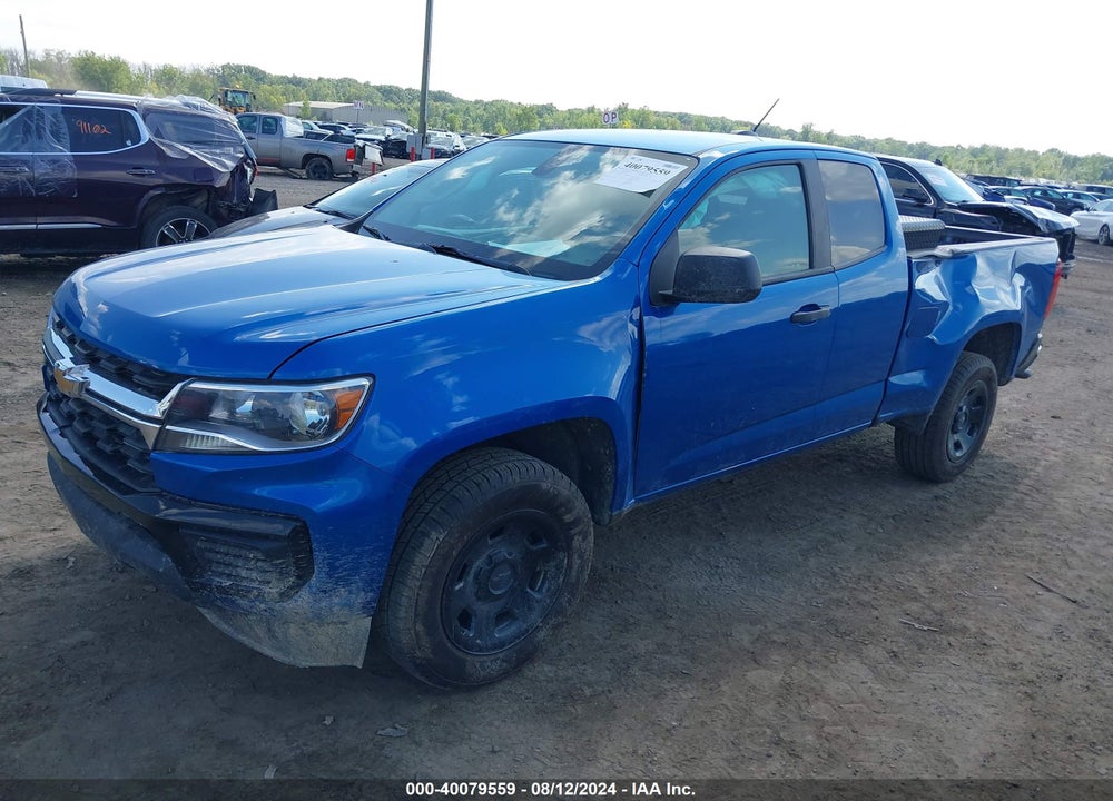 2021 CHEVROLET COLORADO 2WD LONG BOX WT VIN: 1GCHSBEA5M1131113