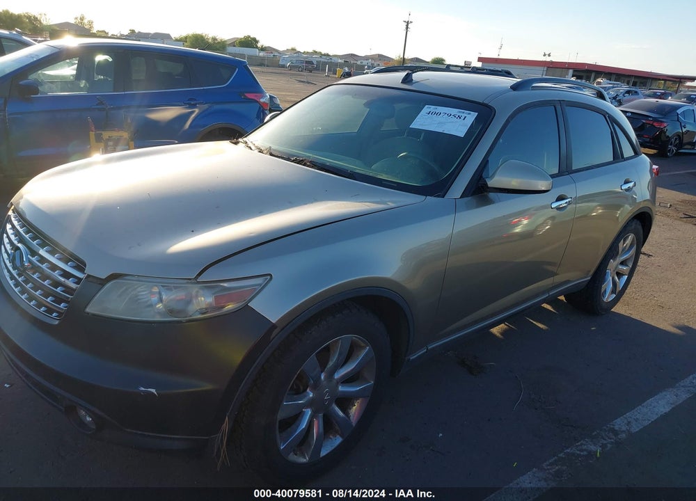 2003 INFINITI FX45 VIN: JNRBS08W53X402099