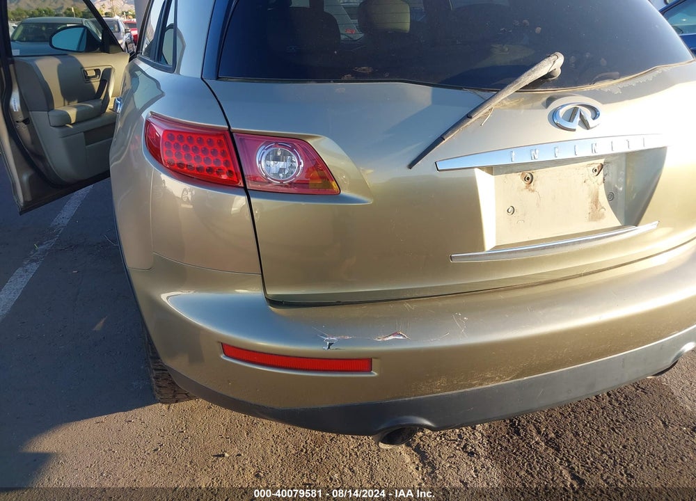2003 INFINITI FX45 VIN: JNRBS08W53X402099