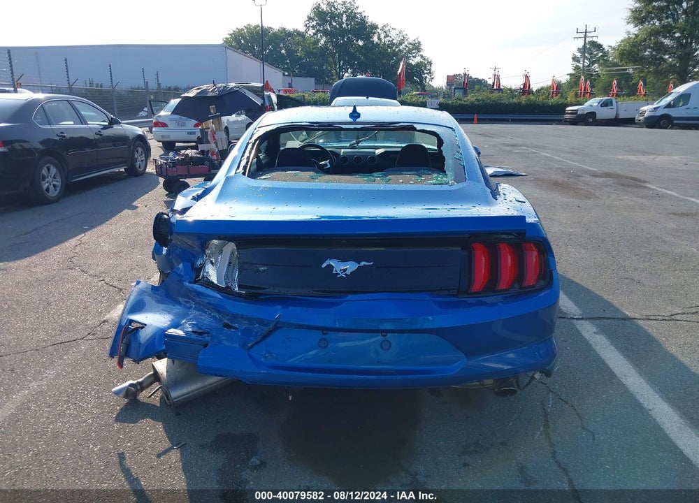 2021 FORD MUSTANG ECOBOOST FASTBACK VIN: 1FA6P8TH4M5149743