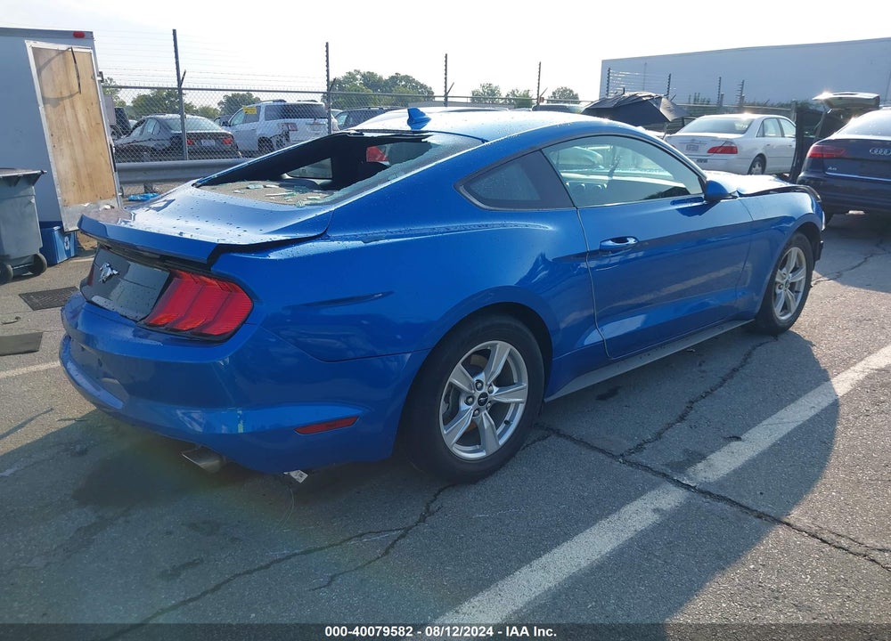 2021 FORD MUSTANG ECOBOOST FASTBACK VIN: 1FA6P8TH4M5149743
