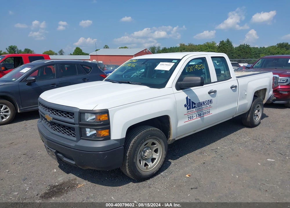 2015 CHEVROLET SILVERADO 1500 WT VIN: 1GCRCPEH3FZ223465