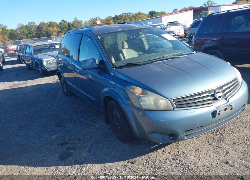 2008 NISSAN QUEST 3.5 S VIN: 5N1BV28UX8N102672