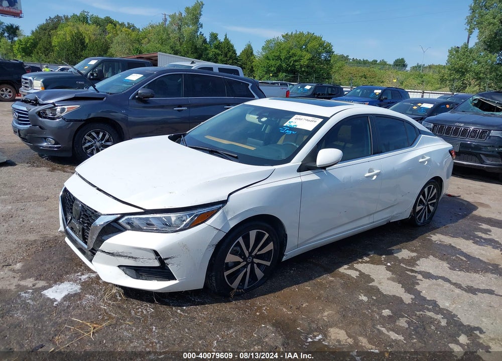 2023 NISSAN SENTRA SV XTRONIC CVT VIN: 3N1AB8CVXPY258386