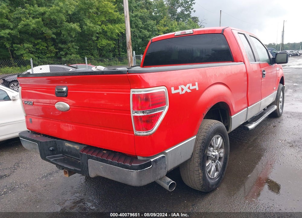 2012 FORD F-150 XLT VIN: 1FTFX1ETXCFB70415