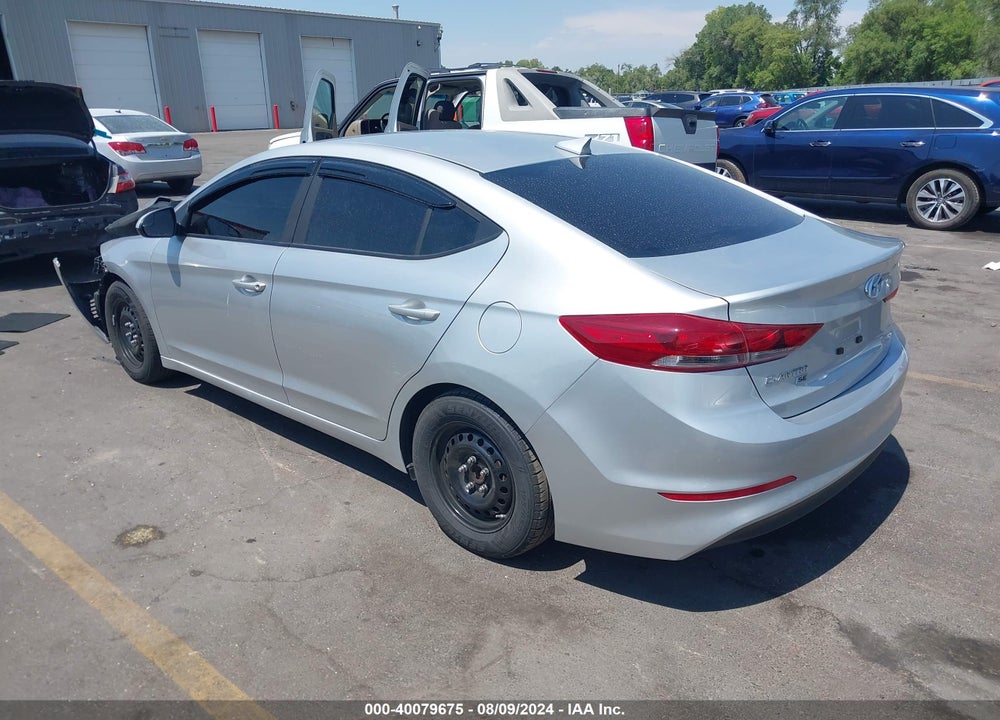 2017 HYUNDAI ELANTRA SE VIN: KMHD74LF6HU089125