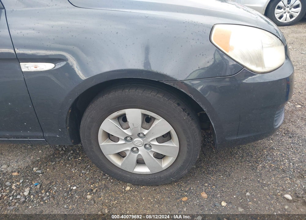 2009 HYUNDAI ACCENT GS VIN: KMHCM36C79U110419