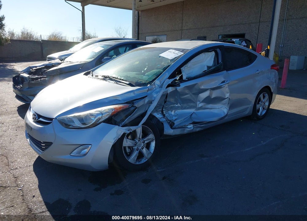 2013 HYUNDAI ELANTRA GLS VIN: 5NPDH4AEXDH440425