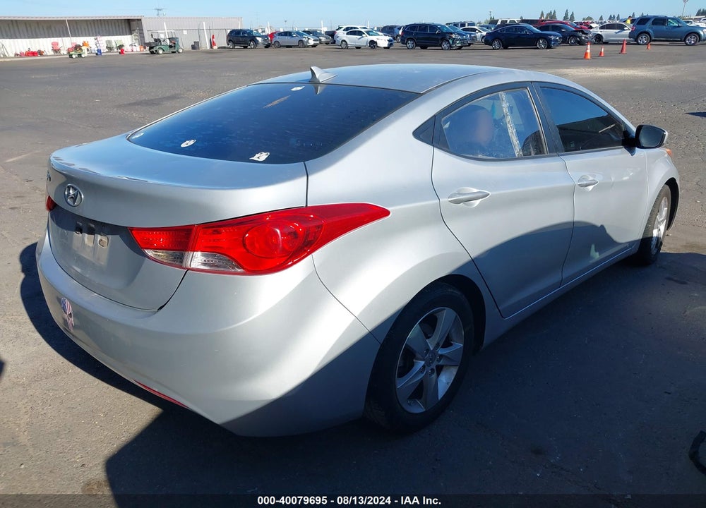 2013 HYUNDAI ELANTRA GLS VIN: 5NPDH4AEXDH440425