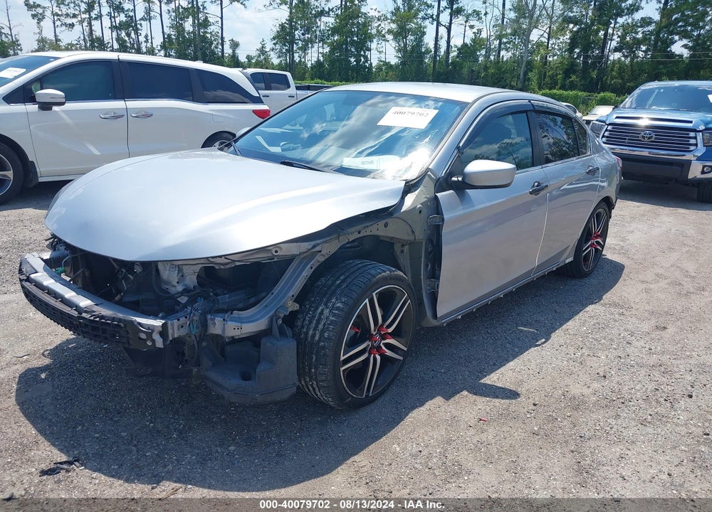 2017 HONDA ACCORD SPORT VIN: 1HGCR2F58HA018271
