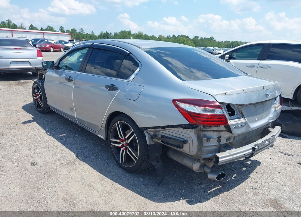 2017 HONDA ACCORD SPORT VIN: 1HGCR2F58HA018271
