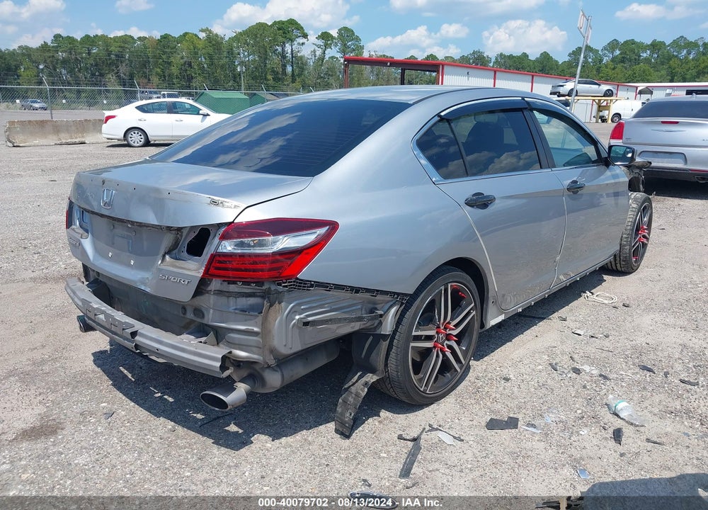 2017 HONDA ACCORD SPORT VIN: 1HGCR2F58HA018271