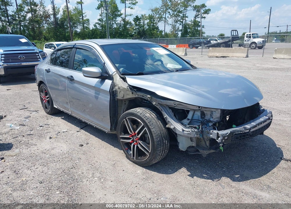 2017 HONDA ACCORD SPORT VIN: 1HGCR2F58HA018271