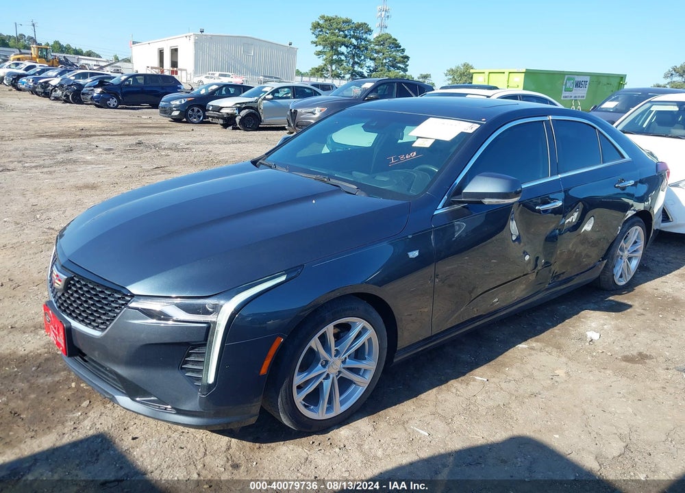 2021 CADILLAC CT4 LUXURY VIN: 1G6DJ5RK2M0116244