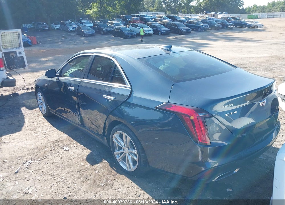 2021 CADILLAC CT4 LUXURY VIN: 1G6DJ5RK2M0116244