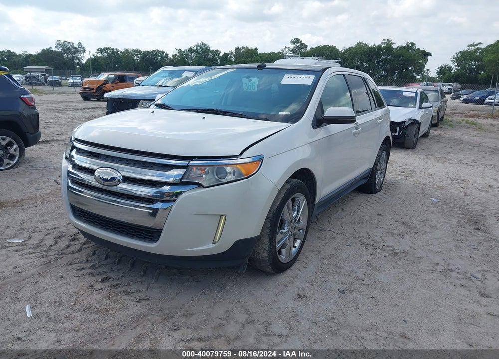 2013 FORD EDGE SEL VIN: 2FMDK3J96DBB50771