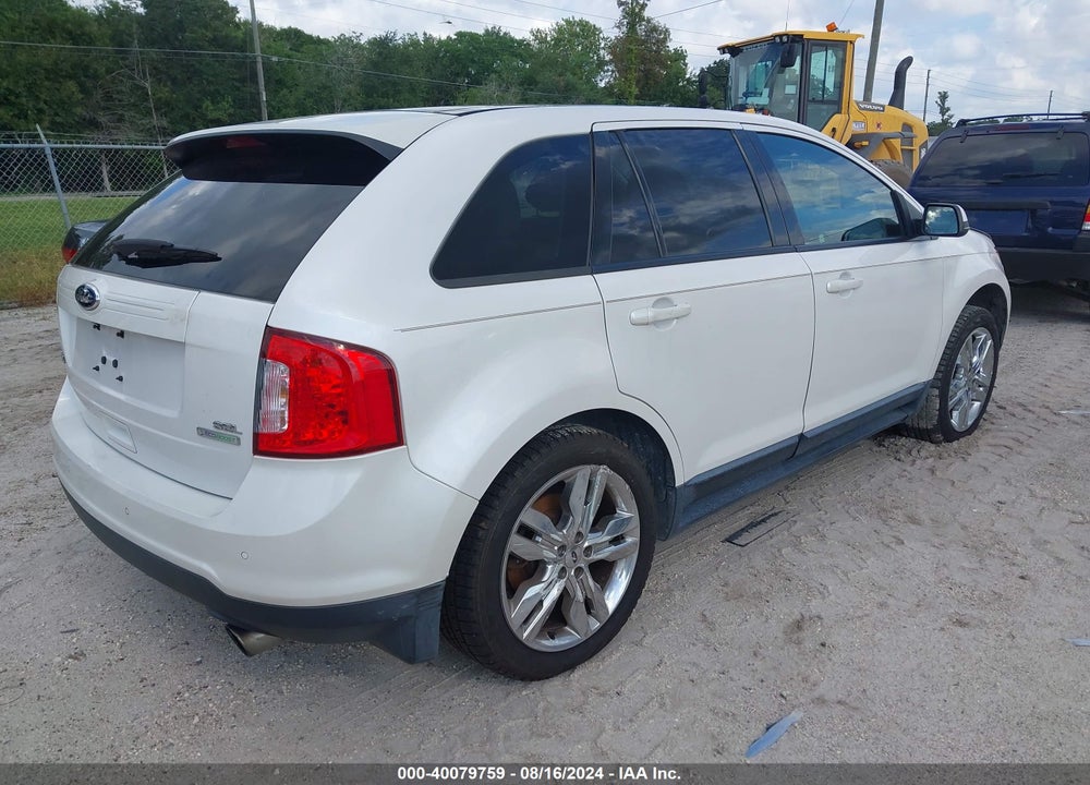 2013 FORD EDGE SEL VIN: 2FMDK3J96DBB50771