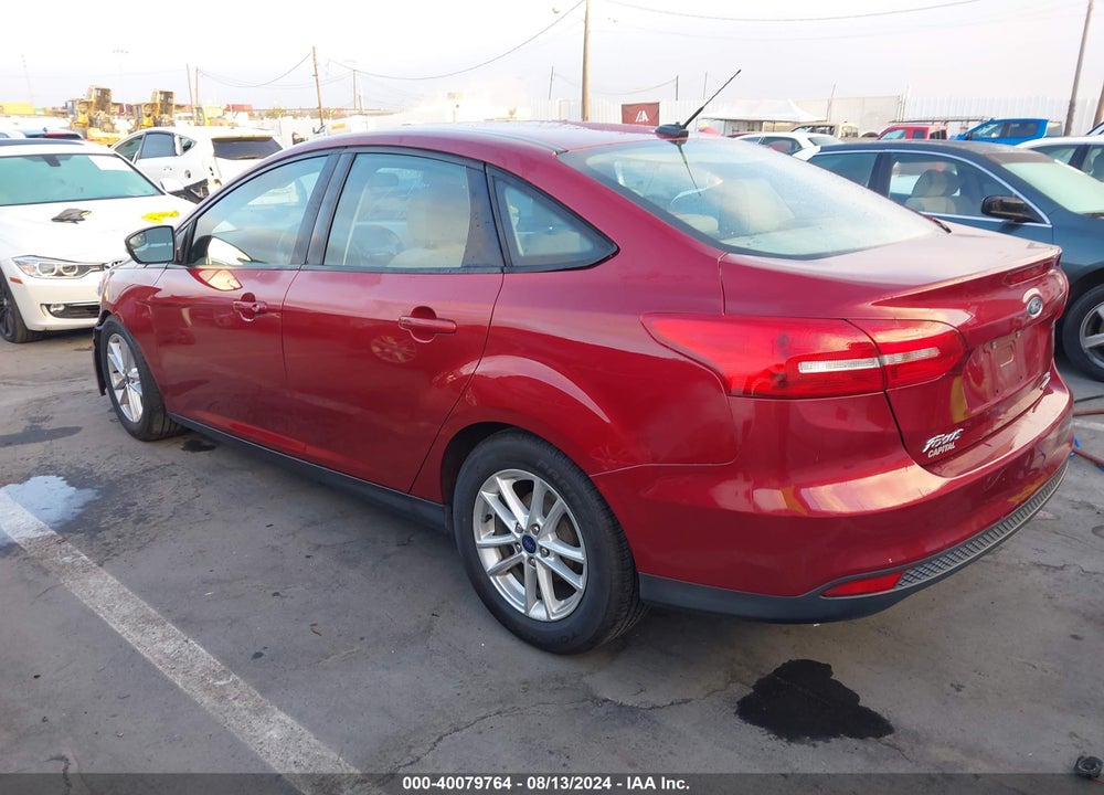 2016 FORD FOCUS SE VIN: 1FADP3F21GL296555