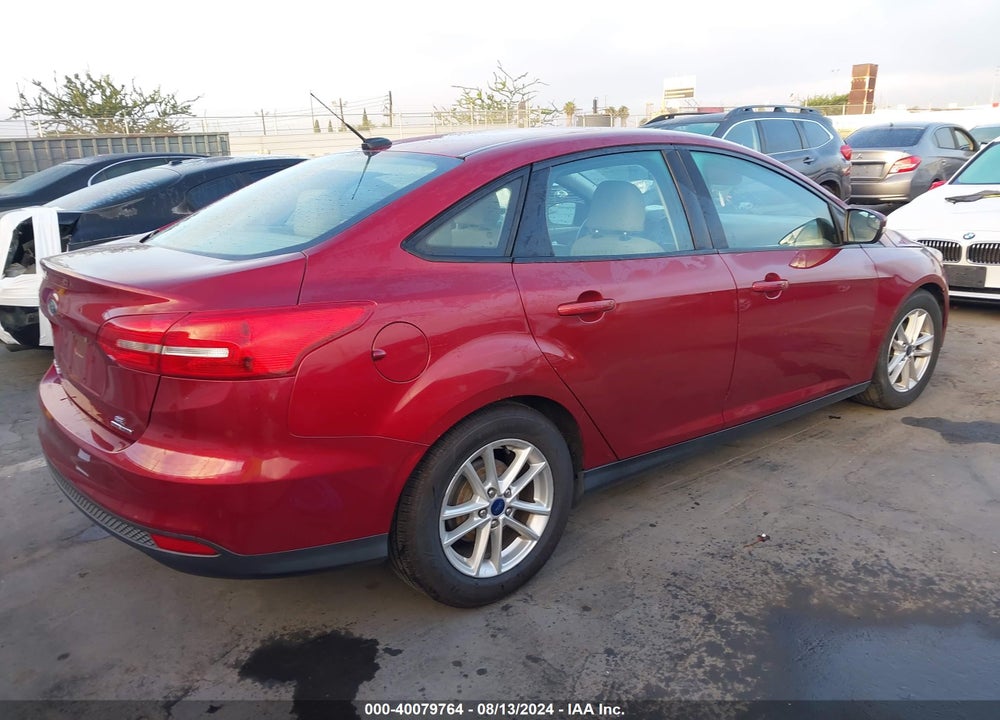 2016 FORD FOCUS SE VIN: 1FADP3F21GL296555