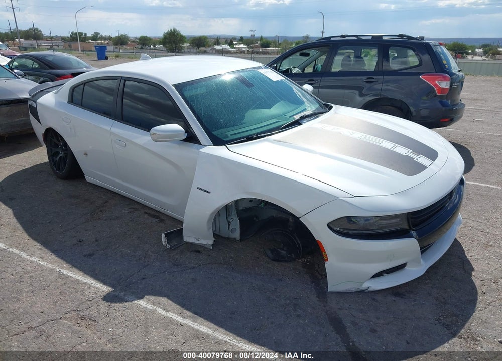 2016 DODGE CHARGER R/T VIN: 2C3CDXCT1GH127219