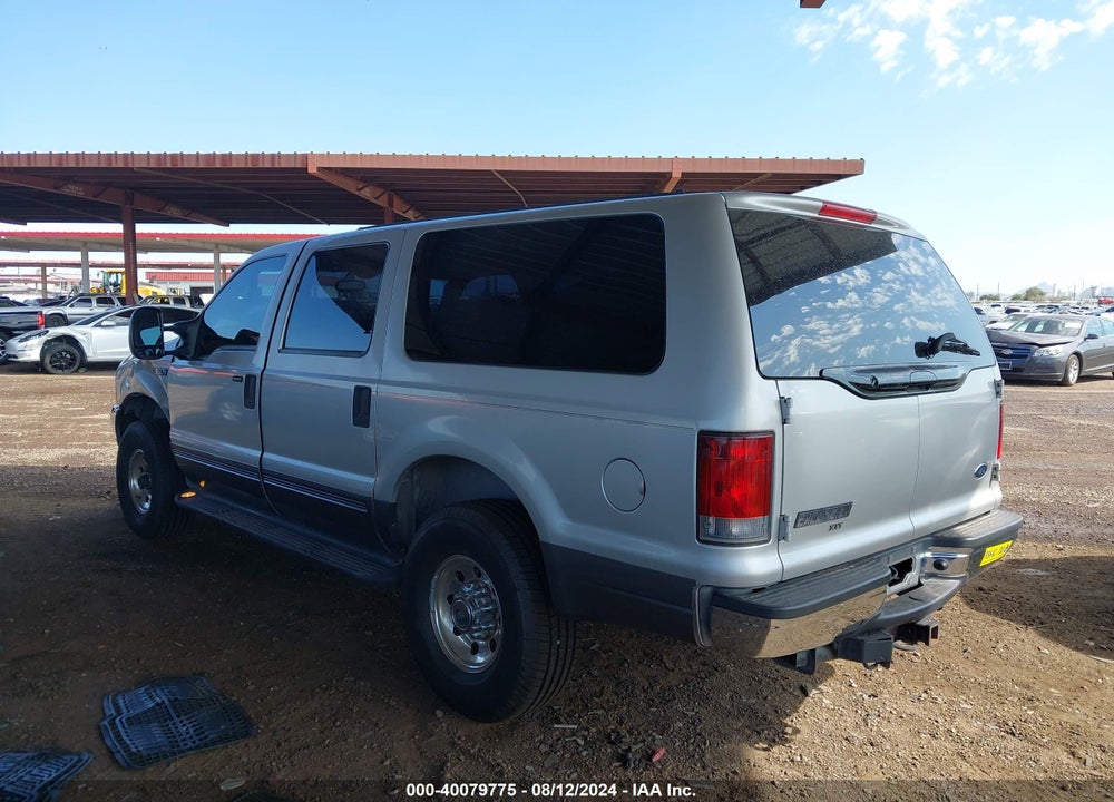 2003 FORD EXCURSION XLT VIN: 1FMNU41S83EB57165