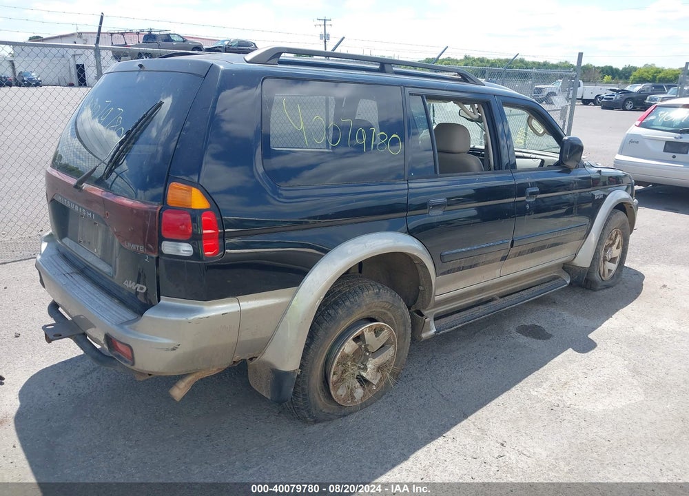 2003 MITSUBISHI MONTERO SPORT LTD VIN: JA4MT41R93J028546