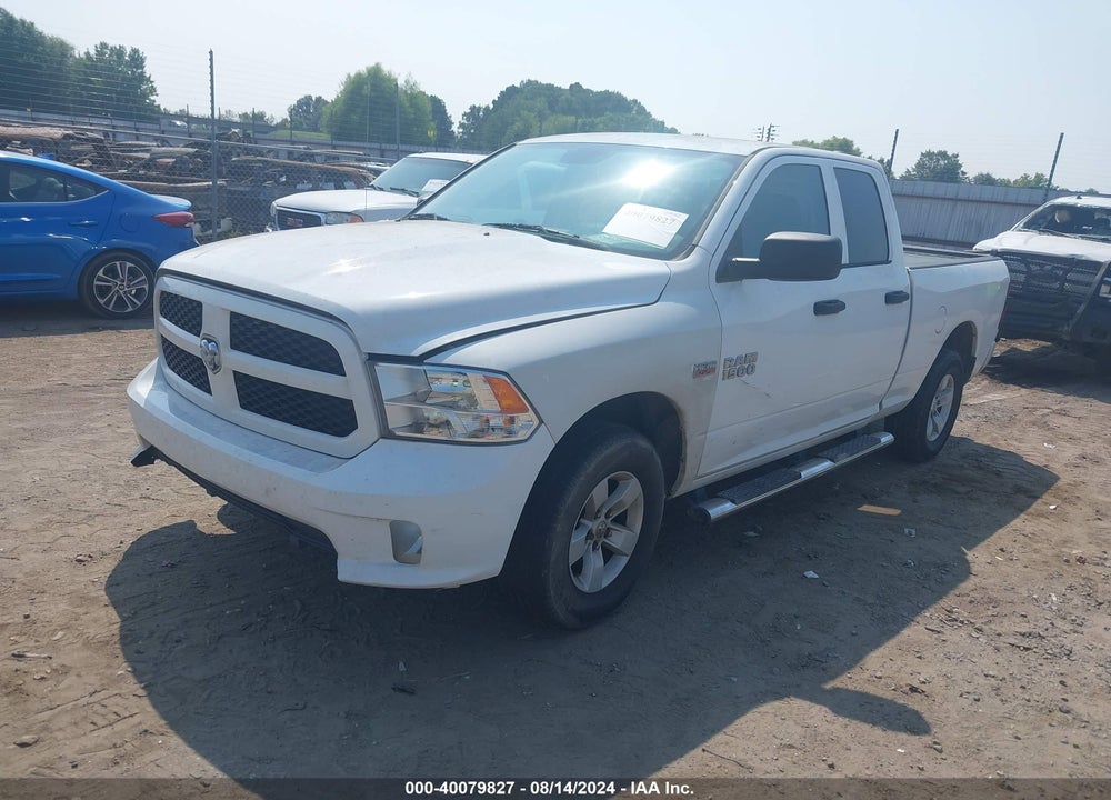 2017 RAM 1500 EXPRESS QUAD CAB 4X4 6'4 BOX VIN: 1C6RR7FT6HS633651