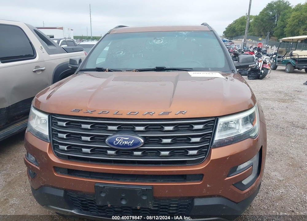 2017 FORD EXPLORER XLT VIN: 1FM5K8D88HGA69368