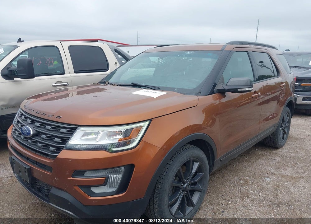 2017 FORD EXPLORER XLT VIN: 1FM5K8D88HGA69368