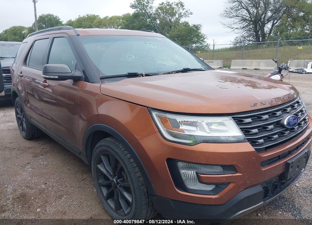 2017 FORD EXPLORER XLT VIN: 1FM5K8D88HGA69368