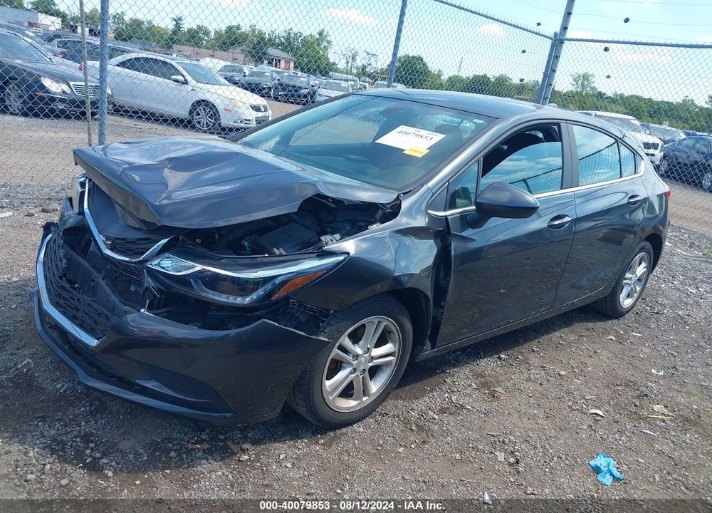 2017 CHEVROLET CRUZE LT AUTO VIN: 3G1BE6SM9HS609467