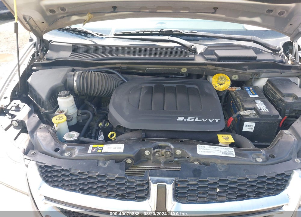 2016 DODGE GRAND CARAVAN SXT VIN: 2C4RDGCG7GR313544