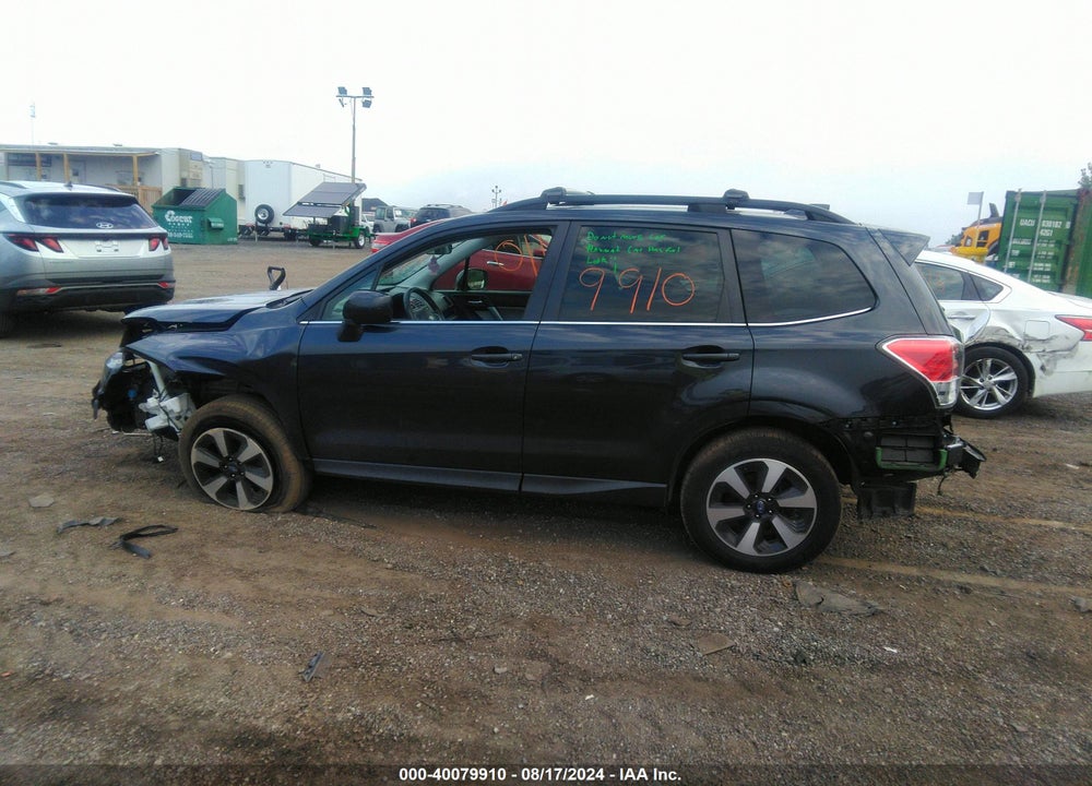 2018 SUBARU FORESTER 2.5I LIMITED VIN: JF2SJARC6JH452614